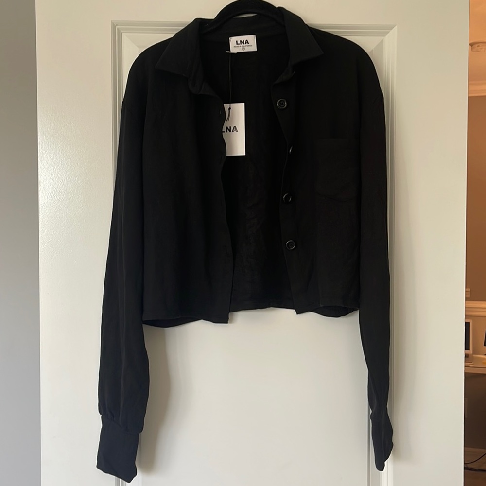 LNA Cropped Cardigan - new with tags / never worn!